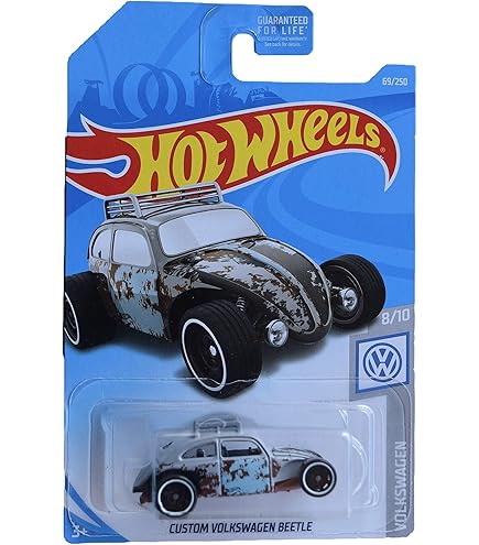 Amazon.com: Hot Wheels Custom Volkswagen Beetle, Air-Cooled 1/5